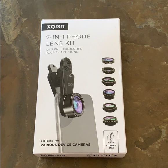 NIP XQISIT 7-IN-1 Cell Phone Lens Kit - Picture 1 of 6